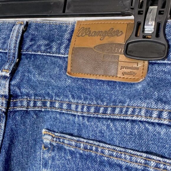 Vintage Wrangler Med Wash Baggy Jeans 16 - Picture 5 of 14